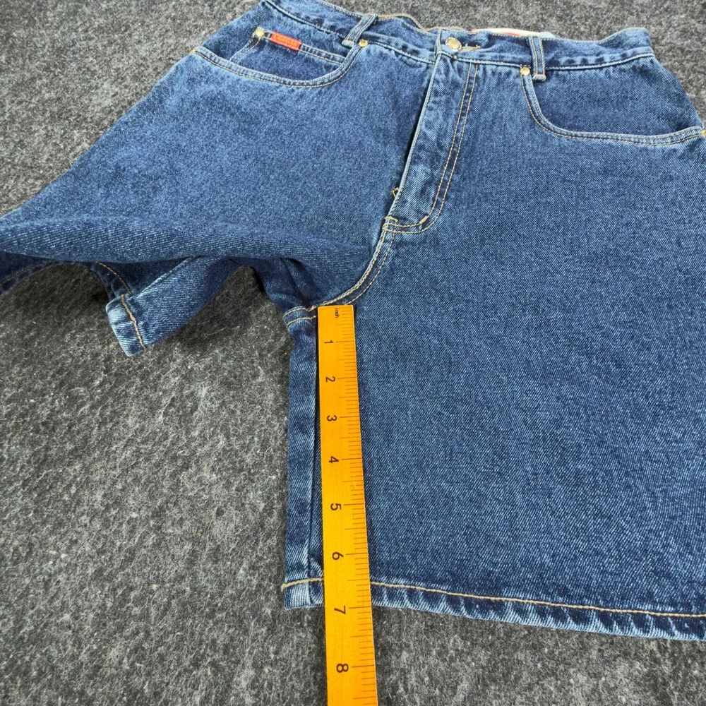 Lawman 90s Vintage High Rise Denim Shorts Womens 11/12 Blue NWT VERA YR77